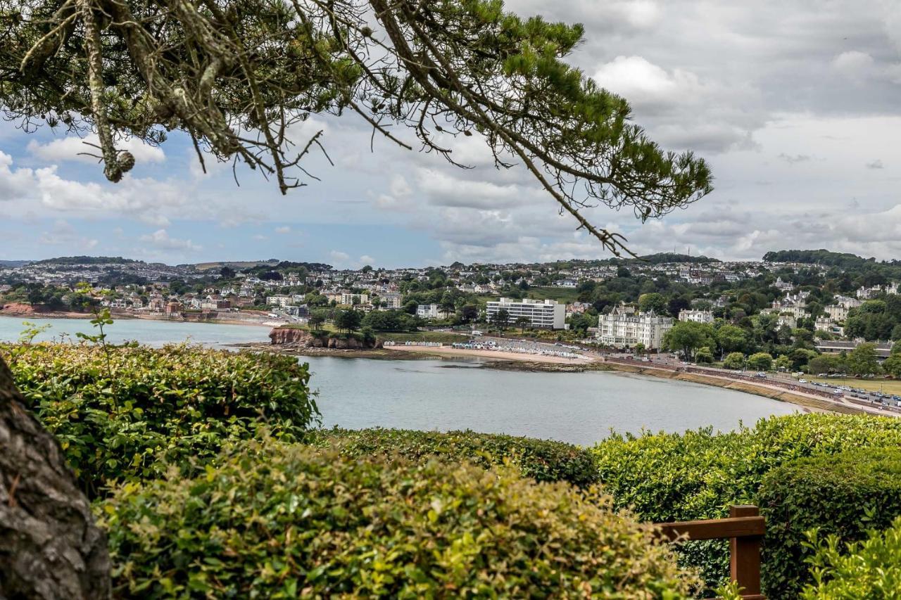 A7 Masts - Striking Beach Bolthole Apartment With Beautiful Sea Views Private Balcony & Parking Torquay Buitenkant foto